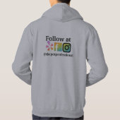 De Pet Professional Grey Hoodie (Achterkant)