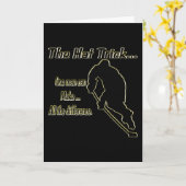 De Pet Trick Verjaardag Kaart (Gele Bloem)