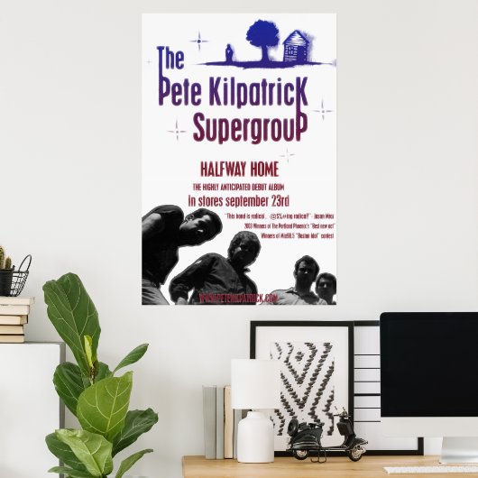 De Pete Kilpatrick Supergroup Poster (Thuiskantoor)