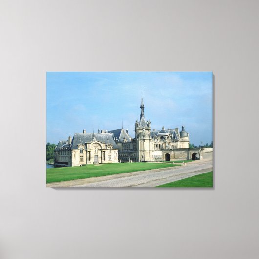 De Petit Chateau Canvas Afdruk (Voorkant)