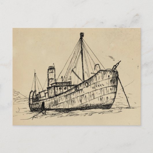 de Petrel Briefkaart (Voorkant)