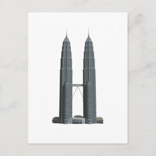 De Petronas Towers: Briefkaart