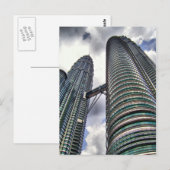 De Petronas Twins Briefkaart (Voorkant / Achterkant)