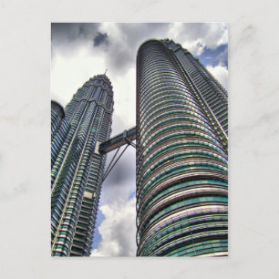 De Petronas Twins Briefkaart