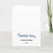 De Peuter DJ van de bel Kaart (Achterkant)