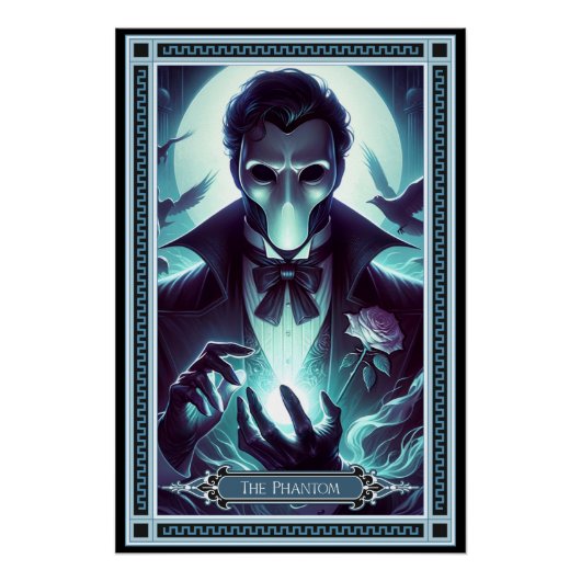 De Phantom Tarot Kaart Perfect Poster (Voorkant)