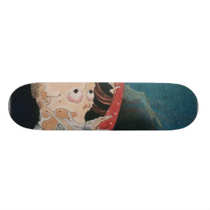 De Phantom van Kohada Koheiji door Katsushika Hoku Persoonlijk Skateboard