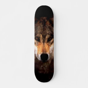 De Phantom Wolf Persoonlijk Skateboard