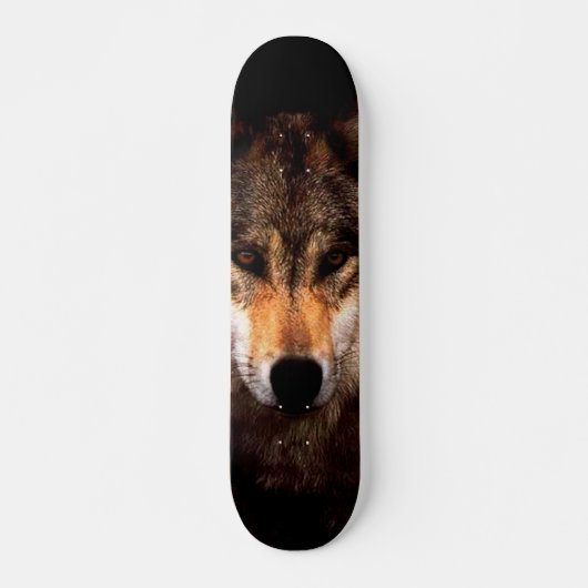 De Phantom Wolf Persoonlijk Skateboard (Voorkant)