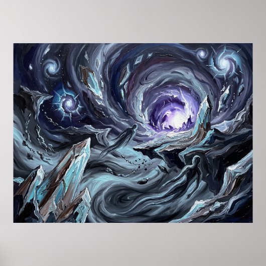 De Phantom Zone Starry Night DC Comics Poster (Voorkant)