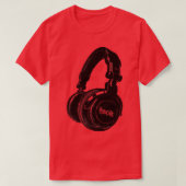 De Pharcyde Retro Hoofdtelefoon T-shirt (Design voorkant)