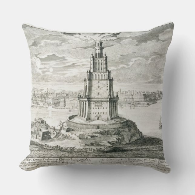 De Pharos Alexandrië, bord 9 van "Entwurf ei Kussen (Voorkant)