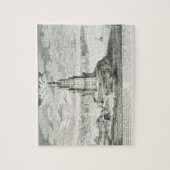 De Pharos Alexandrië, bord 9 van "Entwurf ei Legpuzzel (Verticaal)