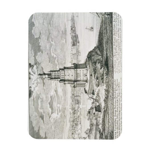 De Pharos Alexandrië, bord 9 van "Entwurf ei Magneet (Verticaal)