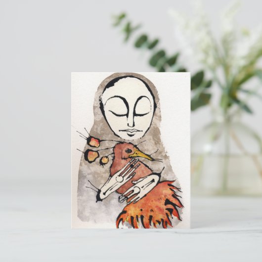 de pheonix briefkaart (Staand voorkant)