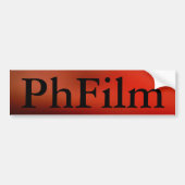 De PhFilm Bumpersticker (Voorkant)