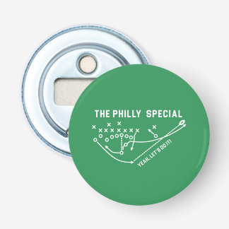 De Philly Speciaal - Ja, laten we het doen Button Flesopener