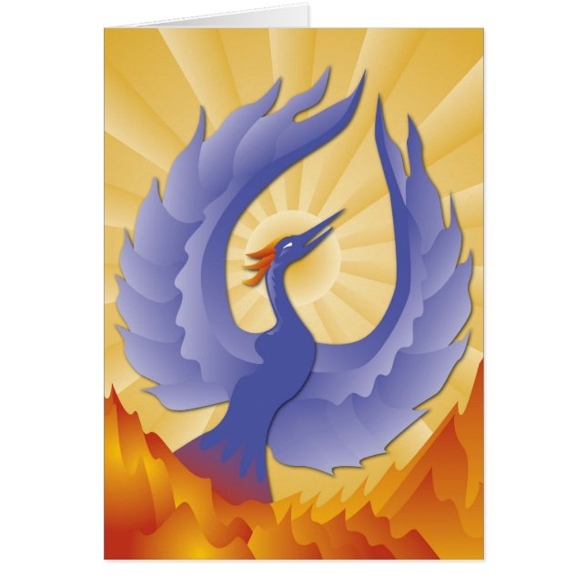 De Phoenix die oprijst uit de as (Voorkant)