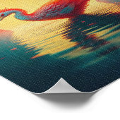 De Phoenix Opladen in Moonlight Poster (Hoek)