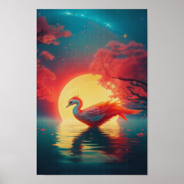 De Phoenix Opladen in Moonlight Poster