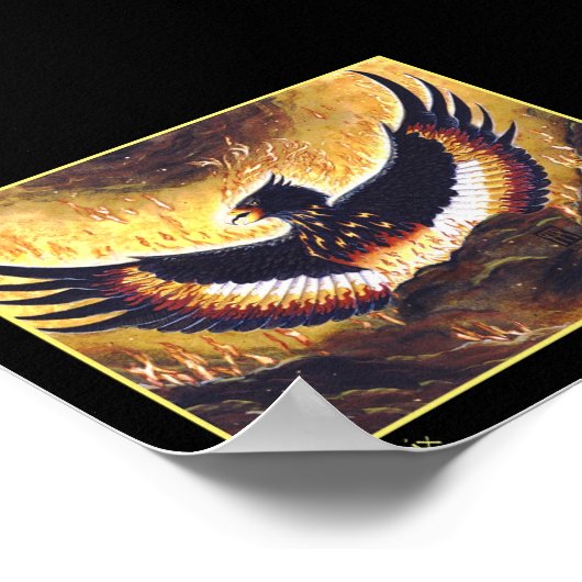 De Phoenix Rising Poster (Hoek)