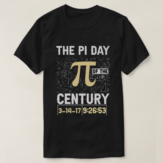 De Pi Dag van de Eeuw - Epische Wiskunde Nerd Mome T-shirt (Design voorkant)