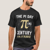 De Pi Dag van de Eeuw - Epische Wiskunde Nerd Mome T-shirt (Voorkant)