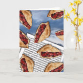 De Pi is Falling, Pi Day Wenskaart Kaart (Gele Bloem)