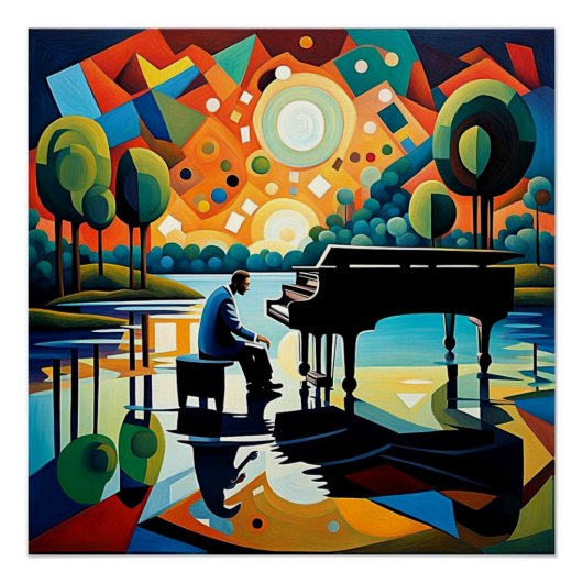 De pianist 2 perfect poster (Voorkant)