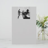 De Pianist Briefpapier (Staand voorkant)