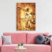 De pianist canvas afdruk (Insitu (Woonkamer))