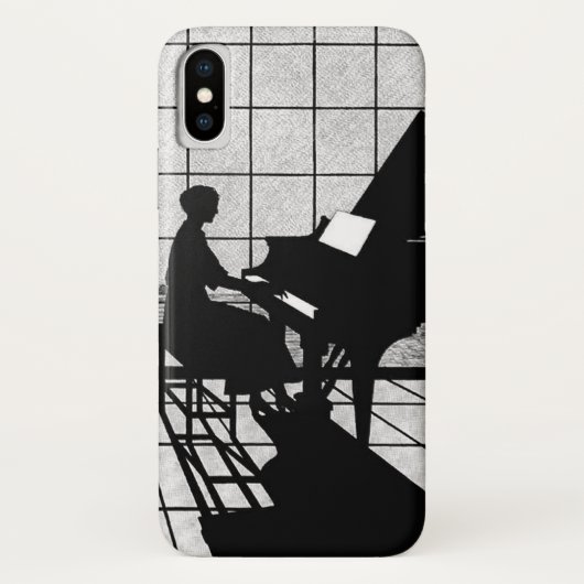 De pianist Case-Mate iPhone case (Achterkant)