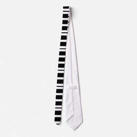 De pianist is cool stropdas (Achterkant)