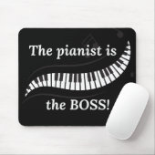 De pianist is de BOSS muismat (Met muis)