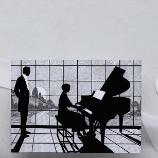 De pianist kaart