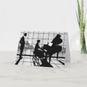 De pianist kaart (Voorkant)