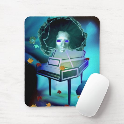 De Pianist Meringue Mousepad Muismat (Met muis)