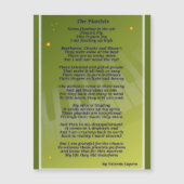 De pianisten Magnetische Kaart (Voorkant)