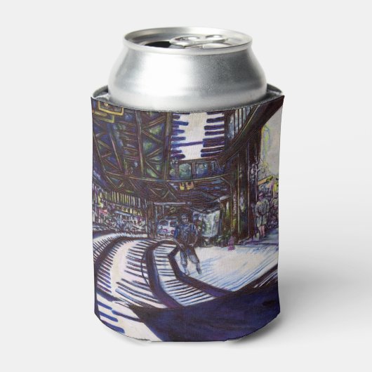 De piano afstoffen blikjeskoeler (Blikje Voorkant)