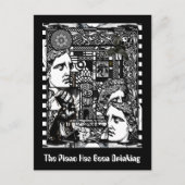 De piano Drink Briefkaart (Voorkant)