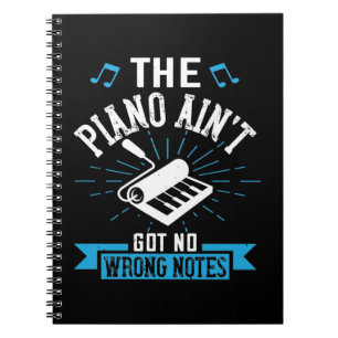 De piano heeft geen verkeerde noot 02 notitieboek