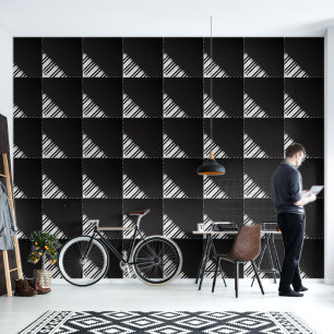 De Piano Shelf Gladde Peel en Stick Wallpaper Behang