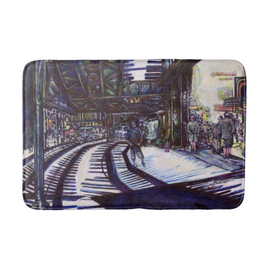 De piano stofzuigen badmat (Voorkant)