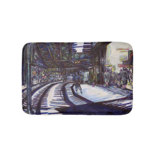 De piano stofzuigen badmat