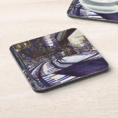 De piano stofzuigen bier onderzetter (Linkerzijde)