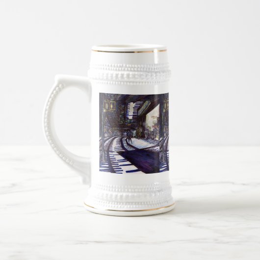 De piano stofzuigen bierpul (Links)