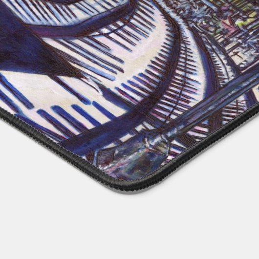 De piano stofzuigen bureaumat (Hoek)