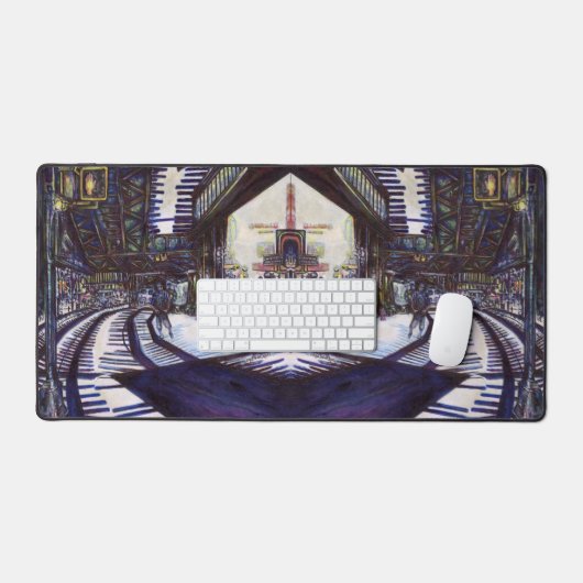 De piano stofzuigen bureaumat (Keyboard & Muis)
