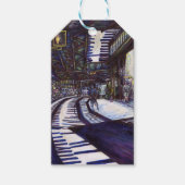 De piano stofzuigen cadeaulabel (Voorkant)