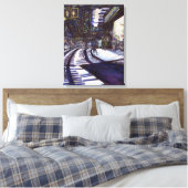 De piano stofzuigen canvas afdruk (Insitu (Slaapkamer))